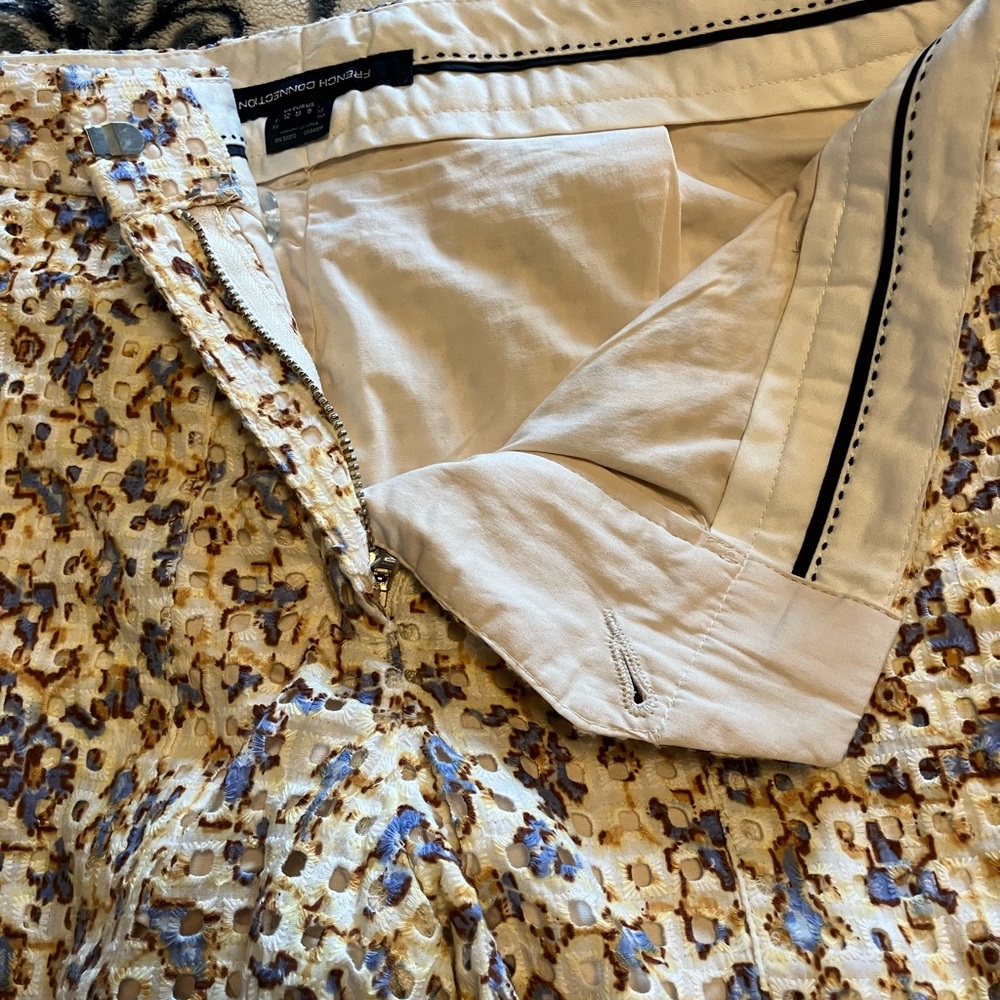 French Connection Multicolor Patterned Boot Cut P… - image 5